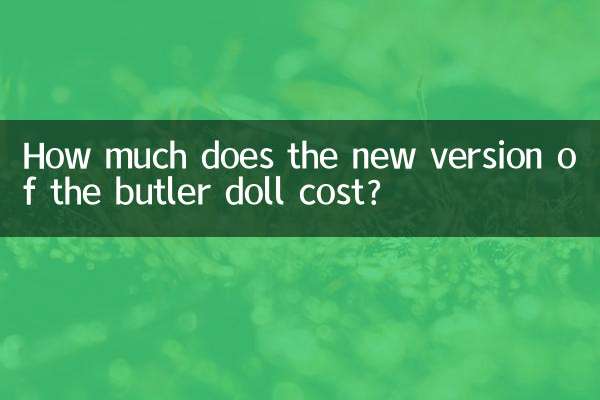 Wie viel kostet die neue Version der Butler-Puppe?