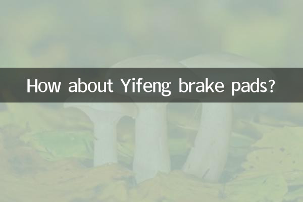 यिफ़ेंग ब्रेक पैड के बारे में क्या ख्याल है?