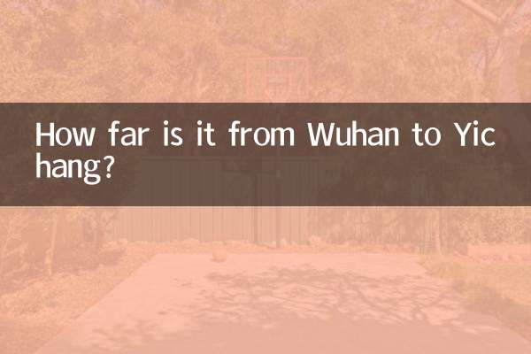 Wie weit ist es von Wuhan nach Yichang?