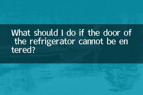 Cosa devo fare se non è possibile entrare nella porta del frigorifero?