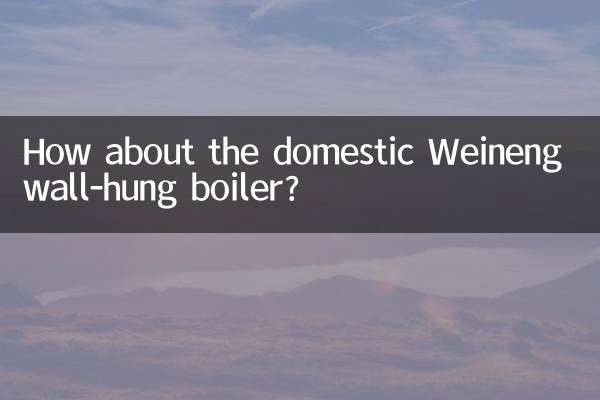 Que diriez-vous de la chaudière murale domestique Weineng ?