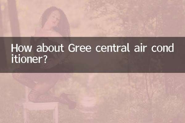 Как насчет центрального кондиционера Gree?