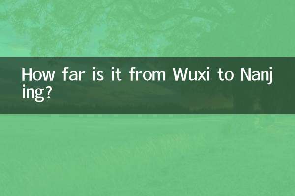 वूशी से नानजिंग कितनी दूर है?