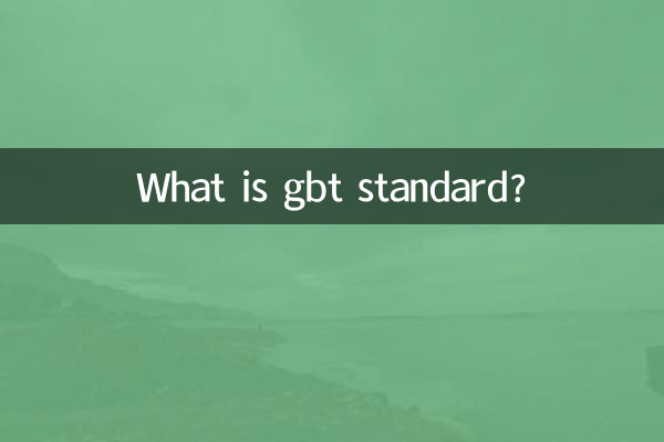 জিবিটি স্ট্যান্ডার্ড কি?