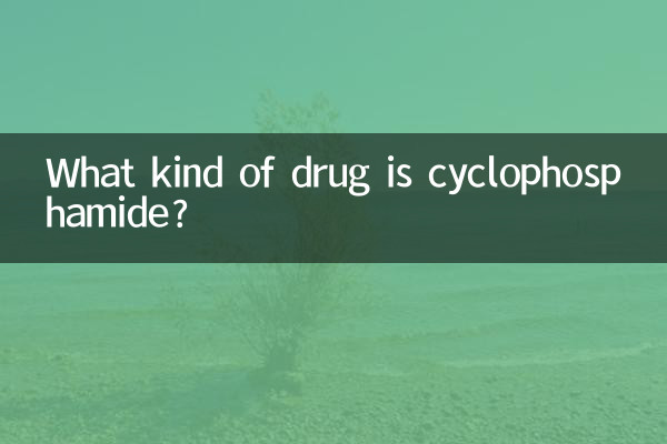 Quel type de médicament est le cyclophosphamide ?