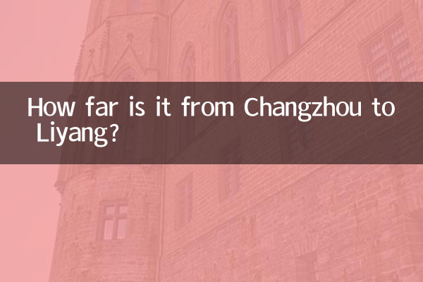 常州から漓陽までの距離はどのくらいですか?
