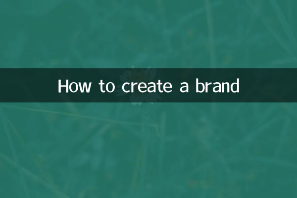 Cómo crear una marca