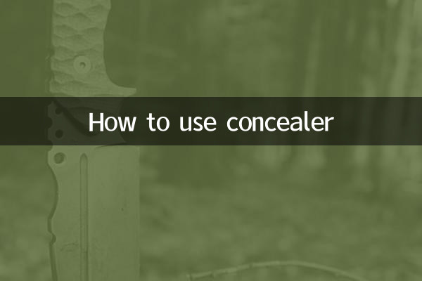 Wie man Concealer benutzt