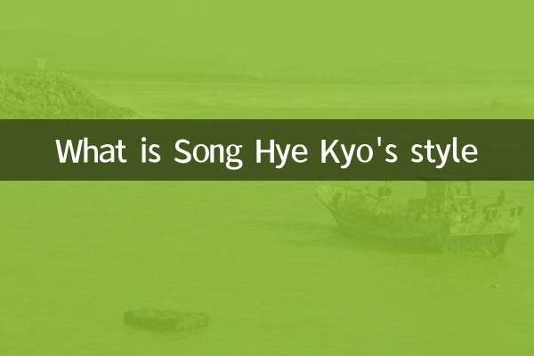 ¿Qué es el estilo de la canción Hye Kyo?
