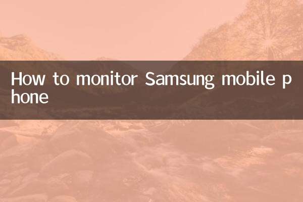 Como monitorar celular Samsung