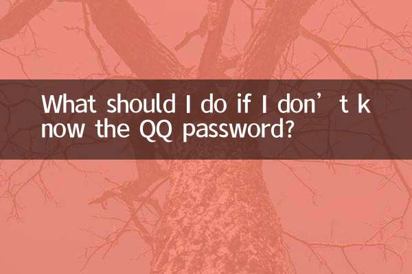 Что делать, если я не знаю пароль QQ?