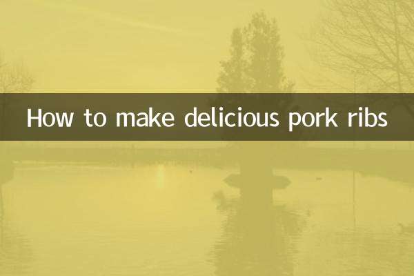 Comment faire de délicieuses côtes de porc