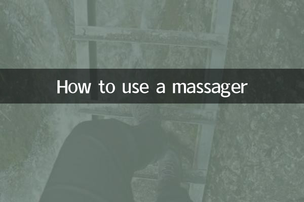 Comment utiliser un masseur