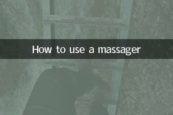 Comment utiliser un masseur