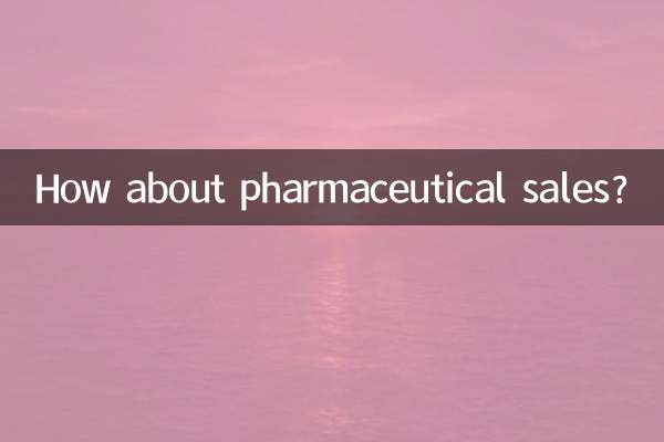 医薬品の販売はどうですか？