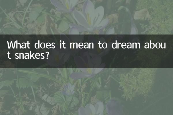 O que significa sonhar com cobras?