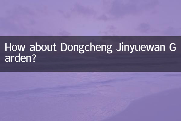 ¿Qué tal el jardín Dongcheng Jinyuewan?