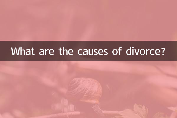 طلاق کی کیا وجوہات ہیں؟