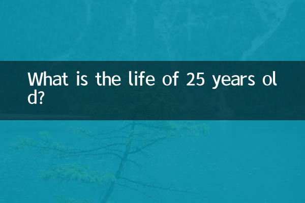 Qual è la vita di 25 anni?