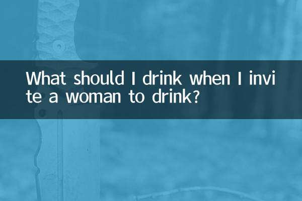 请女人喝酒喝什么酒