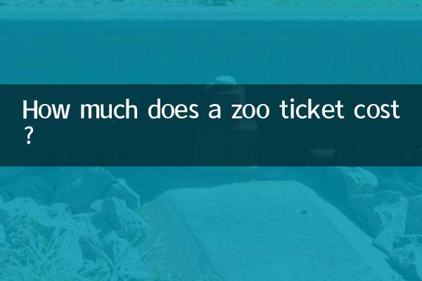 Combien coûte un billet pour le zoo ?