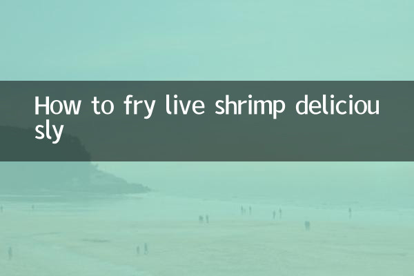 Wie man lebende Garnelen köstlich brät