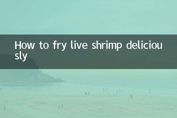 Cómo freír deliciosamente camarones vivos