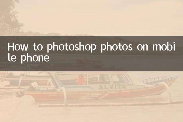 Come fare foto con Photoshop sul cellulare
