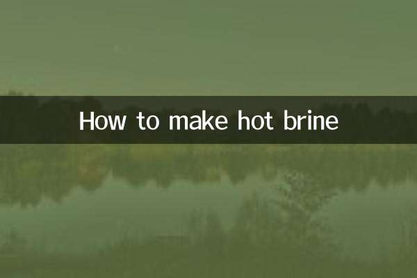 Как приготовить горячий рассол