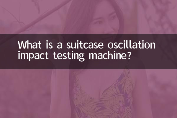 여행가방 진동 충격 시험기란?