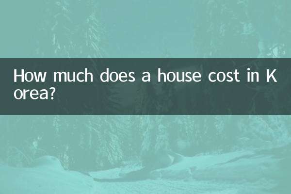 كم تكلفة المنزل في كوريا؟