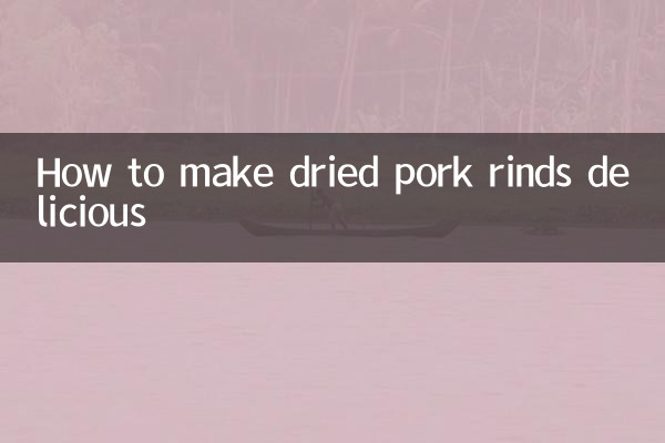 Como fazer torresmos de porco secos deliciosos