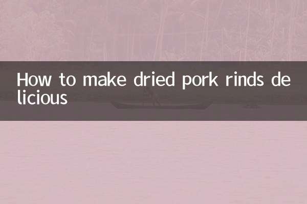 Como fazer torresmos de porco secos deliciosos