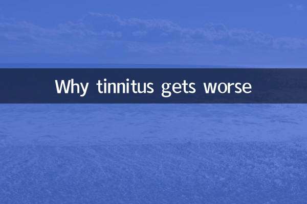 Warum Tinnitus schlimmer wird