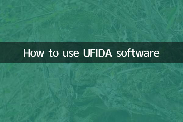 Come utilizzare il software UFIDA