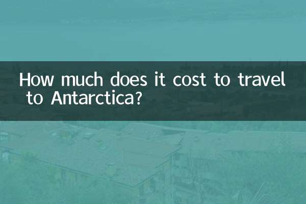 How much does it cost to travel to Antarctica?