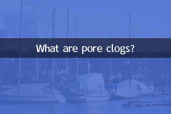 ما هي انسدادات المسام؟