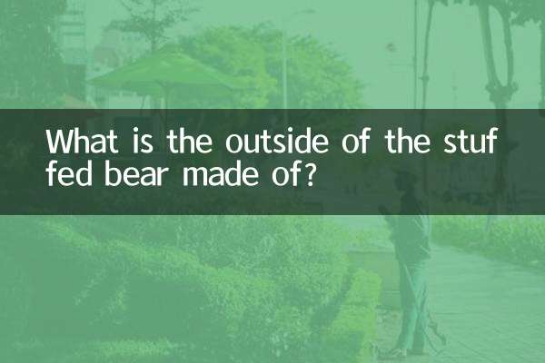 بھرے ہوئے ریچھ کے باہر کیا ہے؟