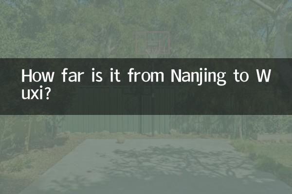 نانجنگ سے ووسی تک کتنا دور ہے؟