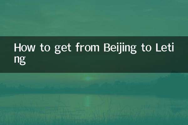 Como ir de Beijing a Leting