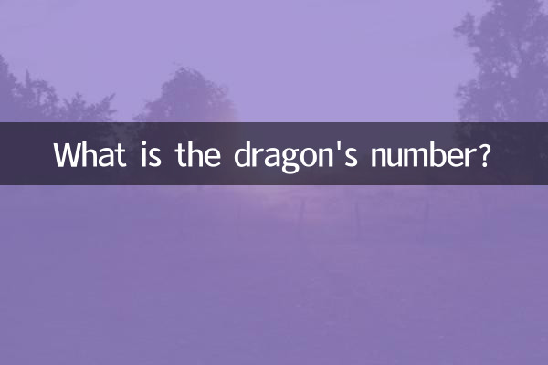 ドラゴンの数字は何ですか？