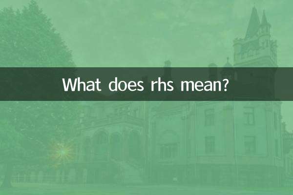 rhs به چه معناست؟