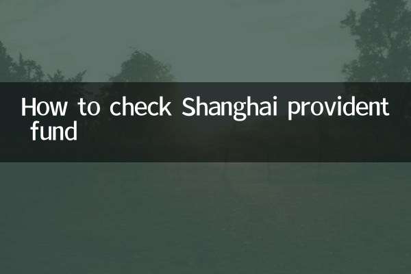 সাংহাই প্রভিডেন্ট ফান্ড কিভাবে চেক করবেন