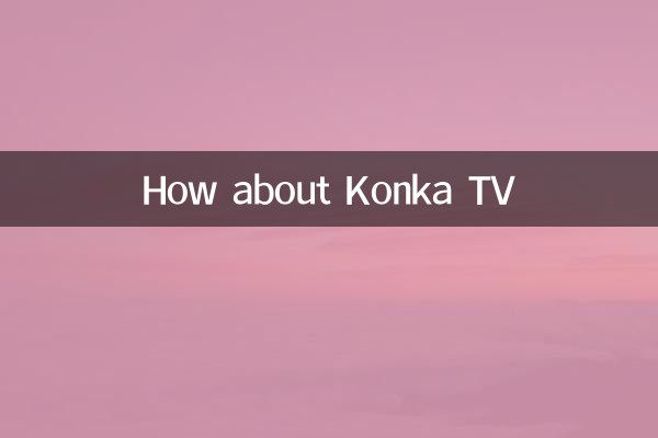 کونکا ٹی وی کے بارے میں کیسے؟