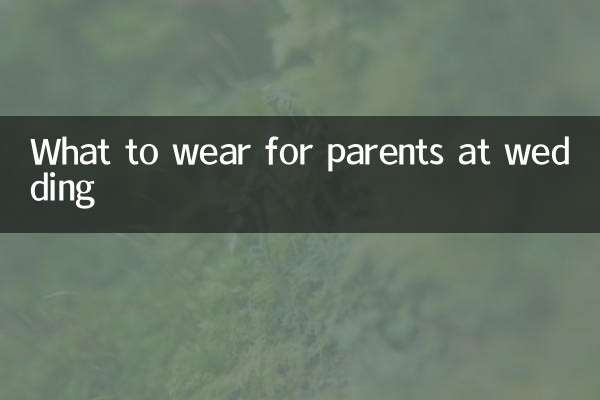 বিয়েতে বাবা-মায়ের জন্য কী পরবেন