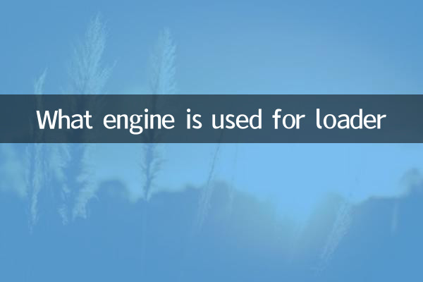 What engine is used for loader