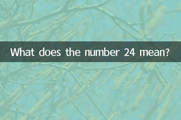 24という数字にはどんな意味があるのでしょうか?