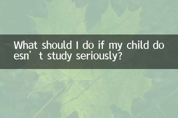 O que devo fazer se meu filho não estudar seriamente?