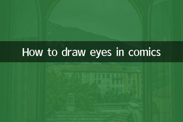 漫畫怎麼畫眼睛