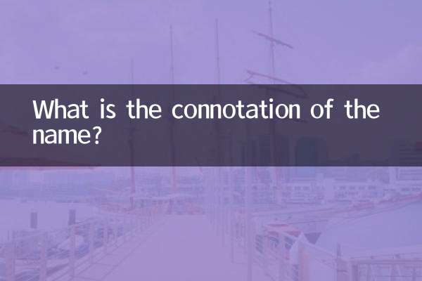 What is the connotation of the name?